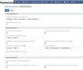 nofification settings