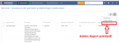 The Admin has print2pdf access in reports.